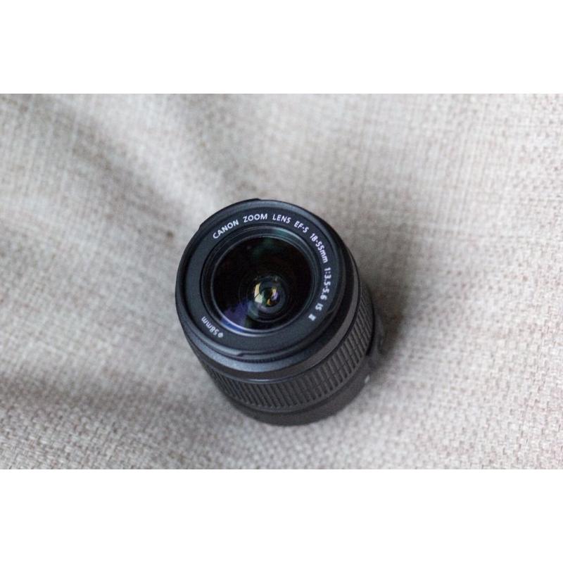 Canon 50mm 1.8 & 18-55mm f/3.5-5.6 Lenses
