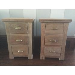 Solid Bedside Cabinets