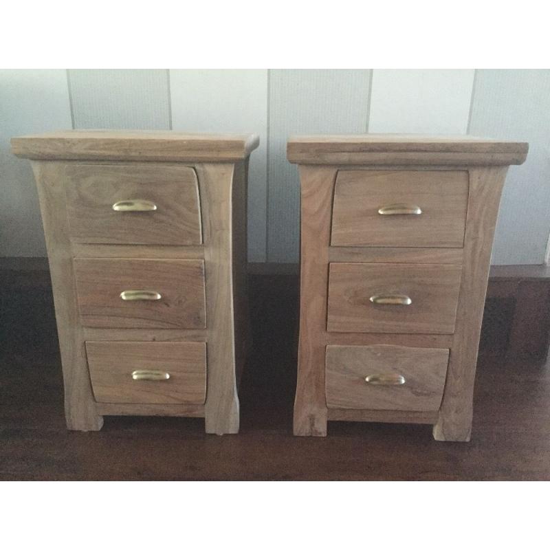 Solid Bedside Cabinets