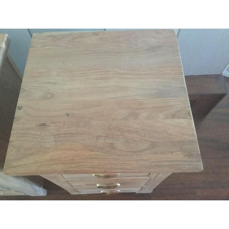 Solid Bedside Cabinets