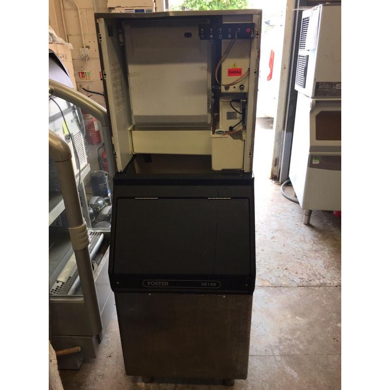 Foster F132 ice machine with SB100 bin
