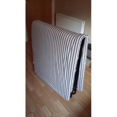 Argos Folding Single Bed with Mattress (& Duvet), Excellent condition