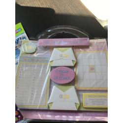 Baby shower games balloons and banner