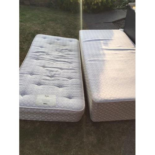 Harrods single divan bed