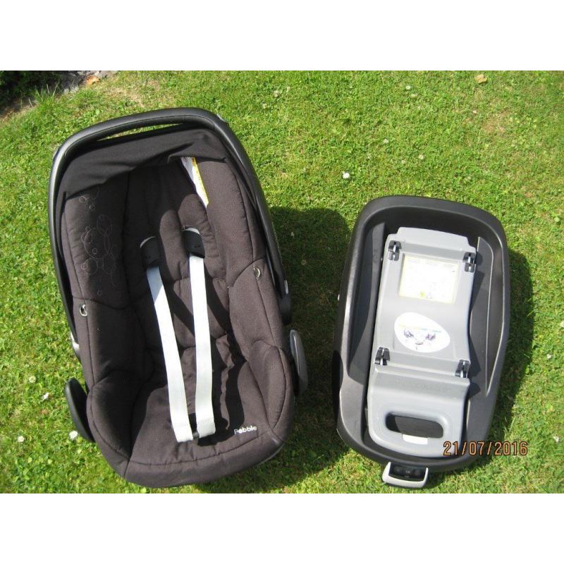 MAXI COSI ISOFIX BASE FAMILYFIX & PEBBLE ISOFIX CAR SEAT