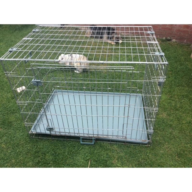 Rosewood Dog Cage 36" X 25" X 24"