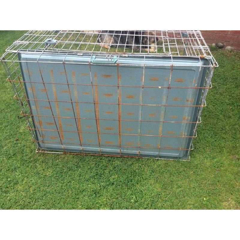Rosewood Dog Cage 36" X 25" X 24"