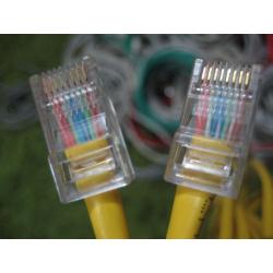 CAT-5E Ethernet Networking Cables Job Lot (5kg total weight) various lengths 0.5m - 5m