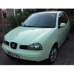 Seat Arose 1.0 L S, 2003, 60,000 miles, lady owner, excellent condition