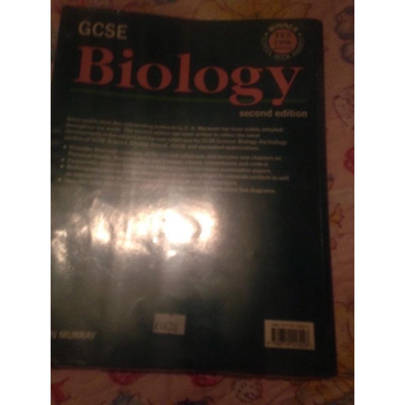 GCSE biology book