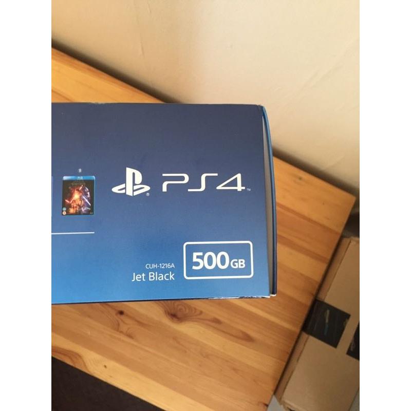 Brand new ps4 with Star Wars bundle sealed