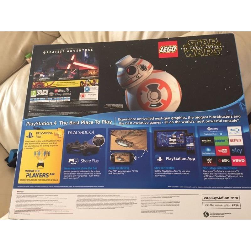 Brand new ps4 with Star Wars bundle sealed