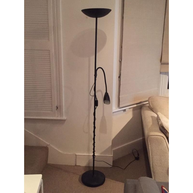 Black up lighter and spotlight lamp