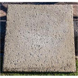 24 DECORATIVE SLABS 450mm SQUARE 40mm THICK UNUSED