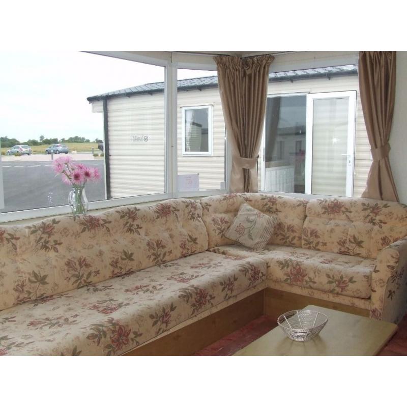 Cheap static caravan for sale on the East Coast, 12 month season