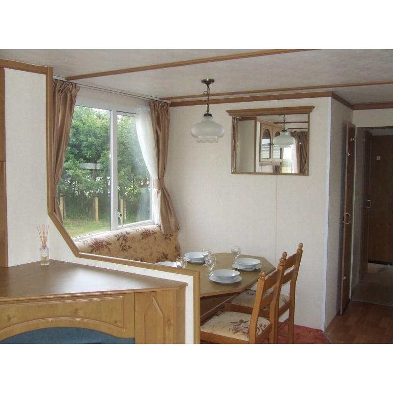 Cheap static caravan for sale on the East Coast, 12 month season