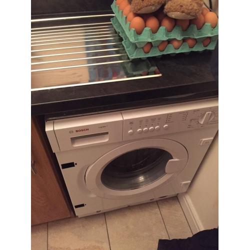 Bosch integrated washing machine