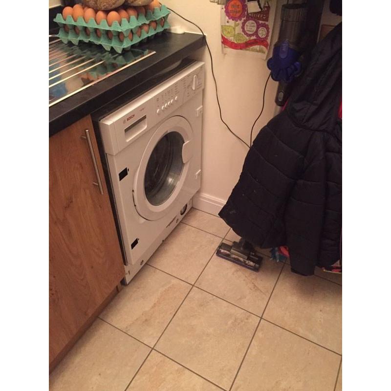 Bosch integrated washing machine