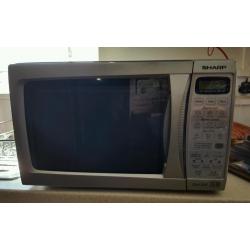 Microwave dual grill
