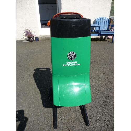 Garden Chipper / Shredder 2000 Watt