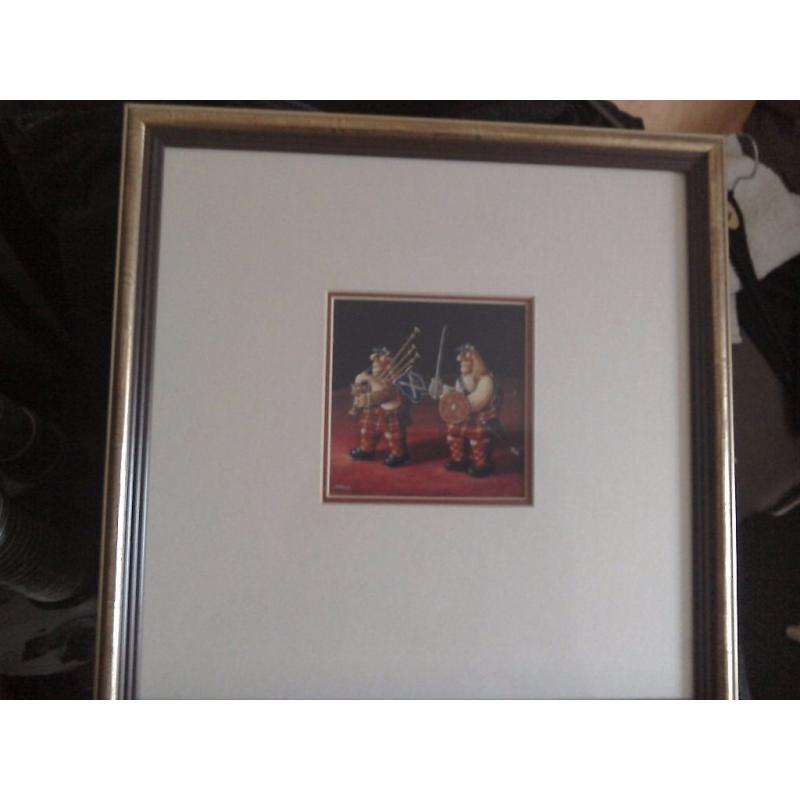 Highlanders framed picture