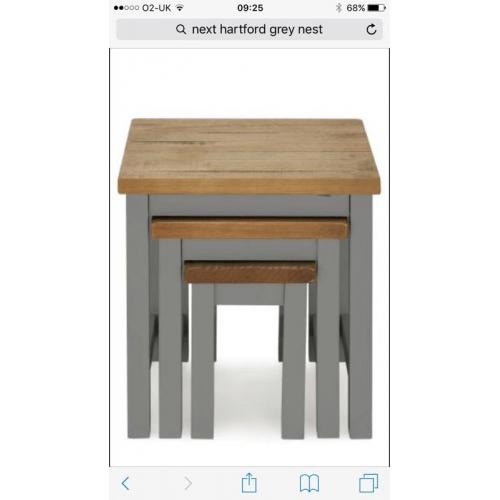 Next Hartford nest tables