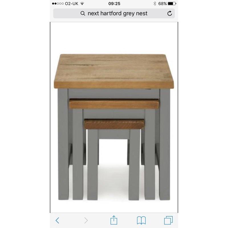 Next Hartford nest tables