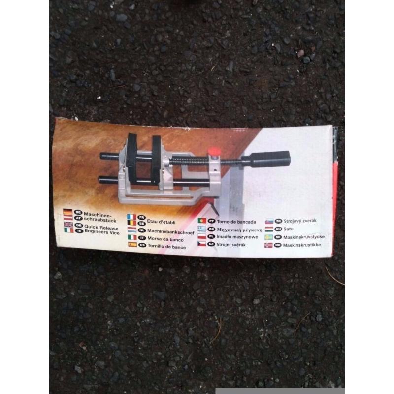 QUICK RELEASE ENGINEERS VICE, BRAND NEW