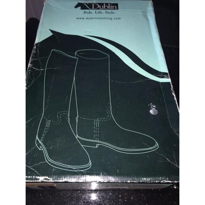 Horse riding boots by Dublin - size 2