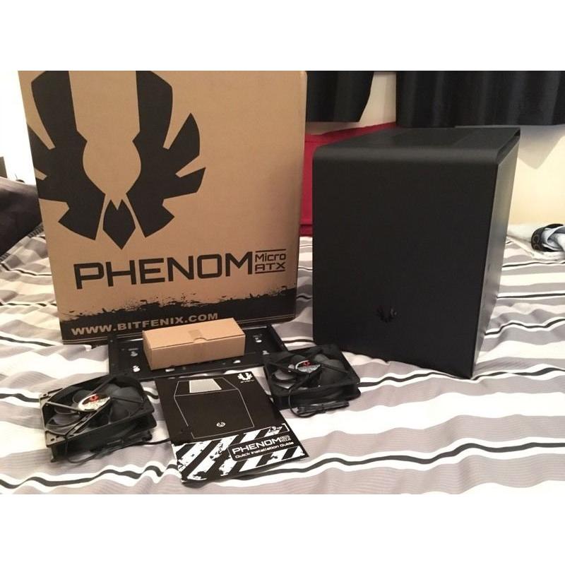Bitfenix Phenom M - PC Case - Micro ATX - Black