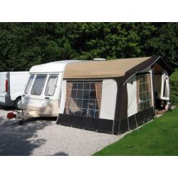 sprite coronette 2 berth caravan. fullsize awning. fully equiped,