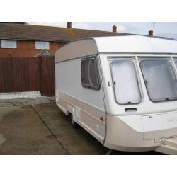 sprite coronette 2 berth caravan. fullsize awning. fully equiped,