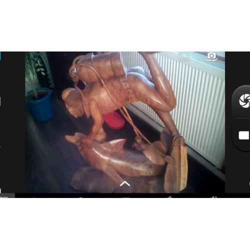 Very large carving over 3ft high