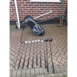 ORIGINAL...RAM SET OF 10 GOLF CLUBS AND RAM BAG...SUIT NEW GOLFER