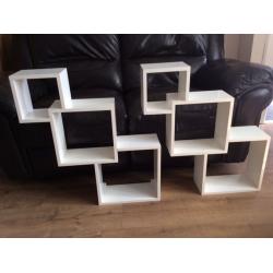Wall shelves