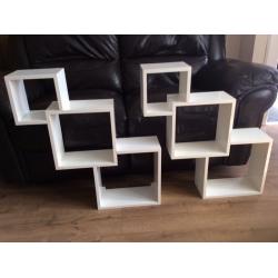 Wall shelves