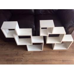 Wall shelves
