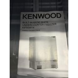 KENWOOD KIF60W14 Integrated Undercounter Freezer