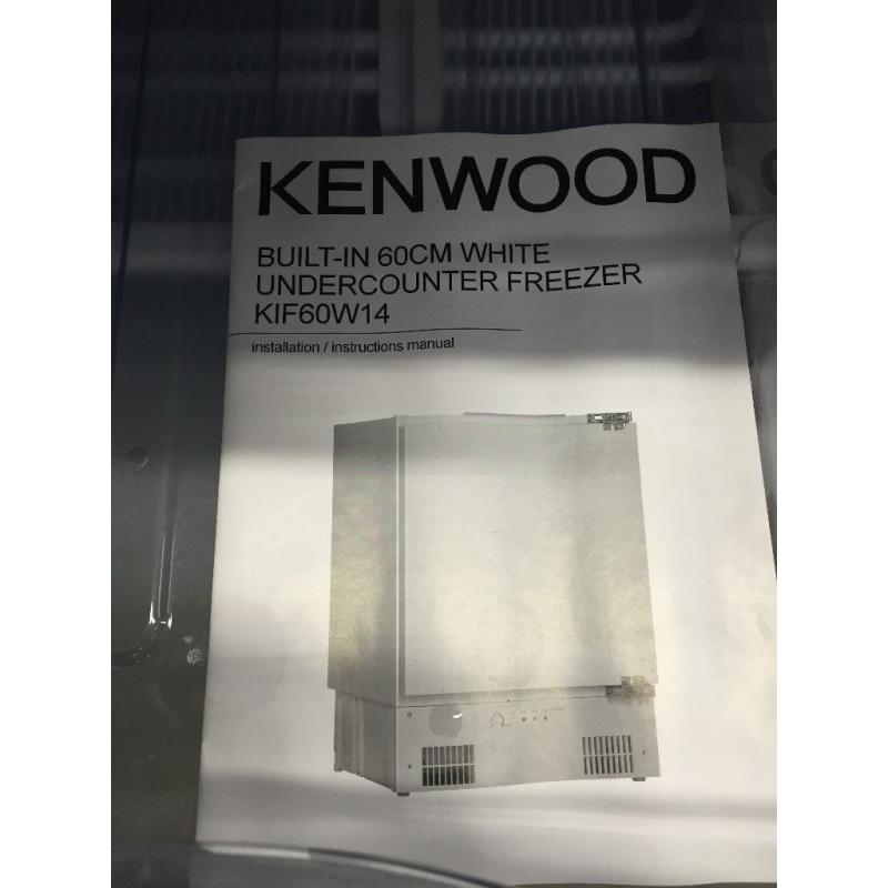 KENWOOD KIF60W14 Integrated Undercounter Freezer