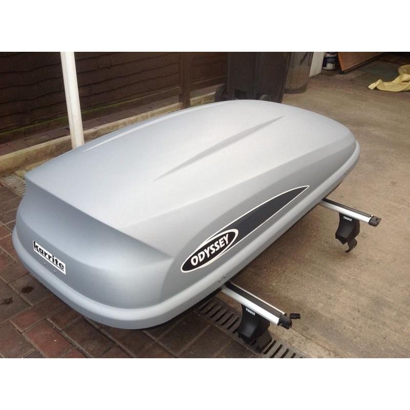 Roof box+ bars