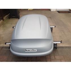 Roof box+ bars
