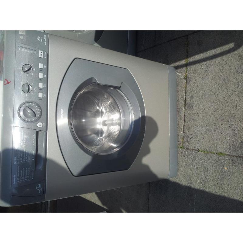 silver hotpoint washer dryer 7kg