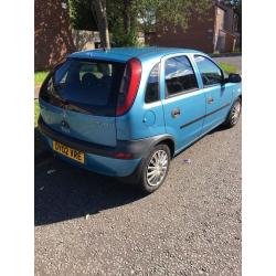 Vauxhall Corsa Comfort 16V. 3 Door Hatchbook