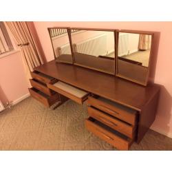 1970's vintage retro dressing table