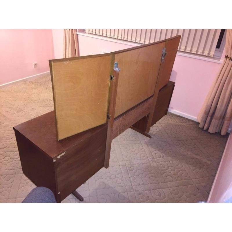 1970's vintage retro dressing table