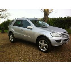 Mercedes-Benz M Class ML420 CDI Sport 5dr Tip Auto (silver) 2008