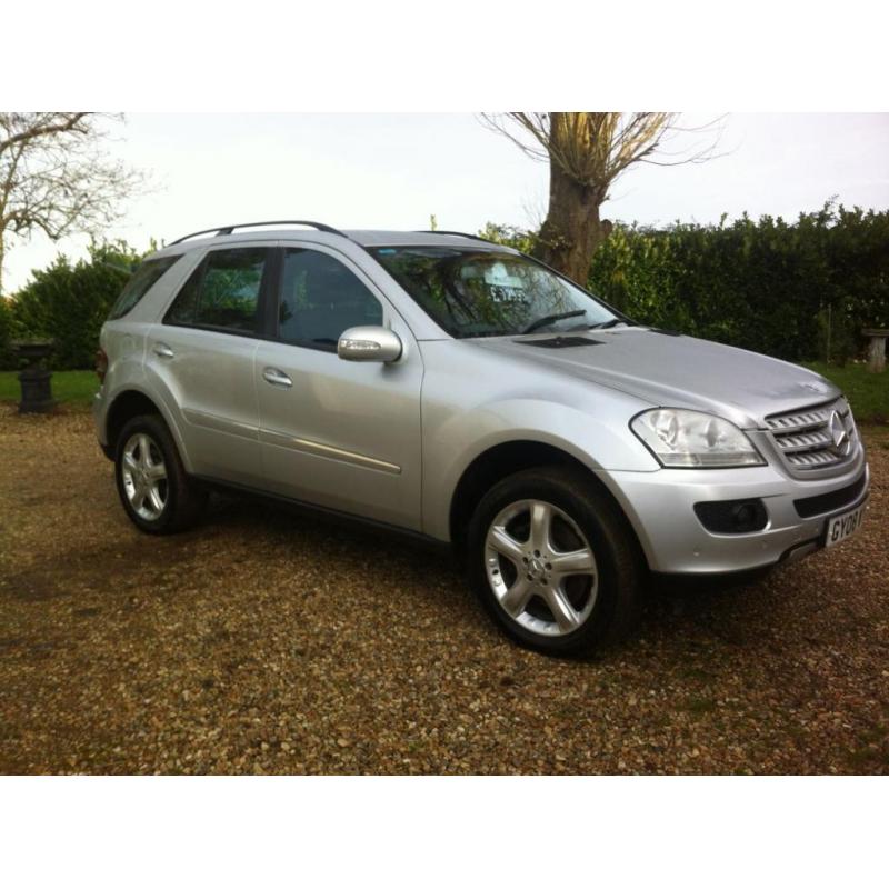 Mercedes-Benz M Class ML420 CDI Sport 5dr Tip Auto (silver) 2008