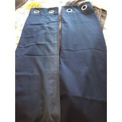 Next navy curtains