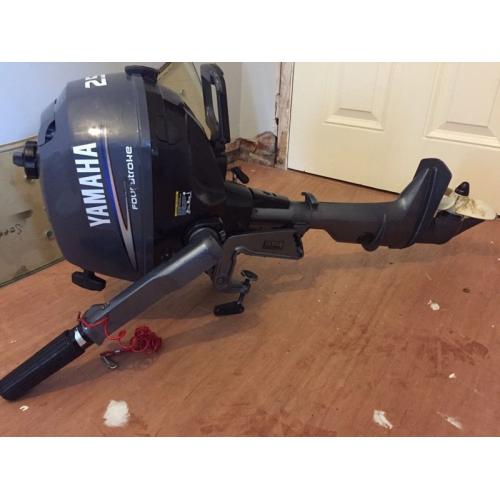 Yamaha 2.5 Hp 4 stroke outboard forsale new phone no