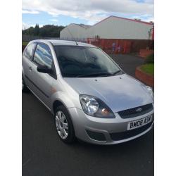 FORD FIESTA 1.2 STYLE, 2008 (08 PLATE), SILVER, LONG MOT, 70K